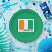 アイボリー海岸 ペーパープレート (パーティー)