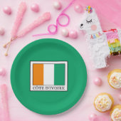 アイボリー海岸 ペーパープレート (パーティー)