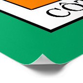 アイボリー海岸 ポスター (角)