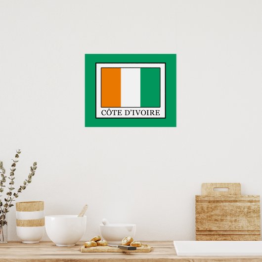 アイボリー海岸 ポスター (キッチン)