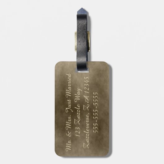 アイボリー灯 ラゲッジタグ (裏面縦)