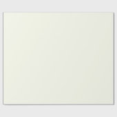 アイボリー無地の色 ラッピングペーパー (フラット)