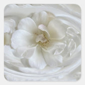 アイボリー白 スクエアシール (正面)