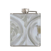 アイボリー白 フラスク (裏面)