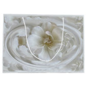 アイボリー白 ラージペーパーバッグ (裏面)