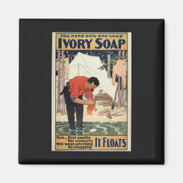 アイボリー石鹸と磁石 マグネット