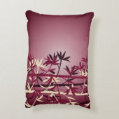 アイボリー竹ブルゴーニュ アクセントクッション (裏面(縦))