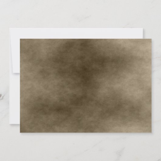 アイボリー結婚灯 招待状 (裏面)