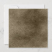 アイボリー結婚灯 招待状 (裏面)