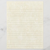 アイボリー結婚筆記用紙 (正面)