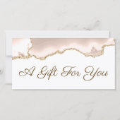 アイボリー赤面ギフト券 (正面)