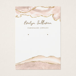 アイボリー赤面ゲートジュエリー表示カード