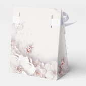 アイボリー赤面ピンクのフローラ優先ボックス フェイバーボックス (裏面サイド)