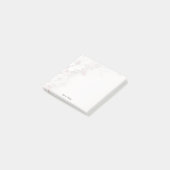 アイボリー赤面ピンクフローラ投稿itメモ ポストイット (アングル)