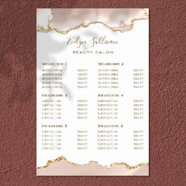 アイボリー赤面価格表 ポスター