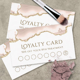 アイボリー赤面酸ロイヤリティカード 名刺