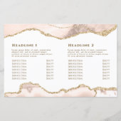 アイボリー赤面重2折パンフレット (裏面)