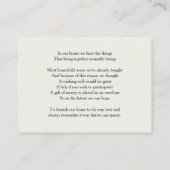 アイボリー赤面金ゴールドフローラ良好 エンクロージャーカード (裏面)