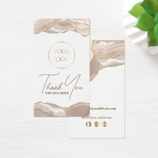 アイボリー金ゴールドエージェントのパッケージの挿入 (デスク)