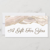 アイボリー金ゴールドギフト券 (正面)