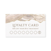 アイボリー金ゴールドゲートロイヤリティカード