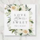 アイボリー開花 | "愛は甘い"フローラフレ結婚ーム フェイバータグ (正面)