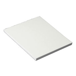 アイボリー5.5 x 6メモ帳(クリーンモダンルック) ノートパッド