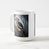 アイボリー コーヒーマグカップ (正面左)