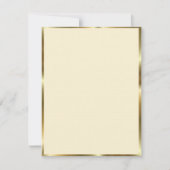 アイボリー & ゴールド トリム (正面)