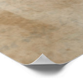 アイボリー&ブラックカウアートポスター ポスター (角)