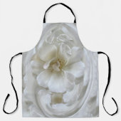 アイボリー ホワイト エプロン (正面)