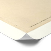 アイボリー ポスター (角)