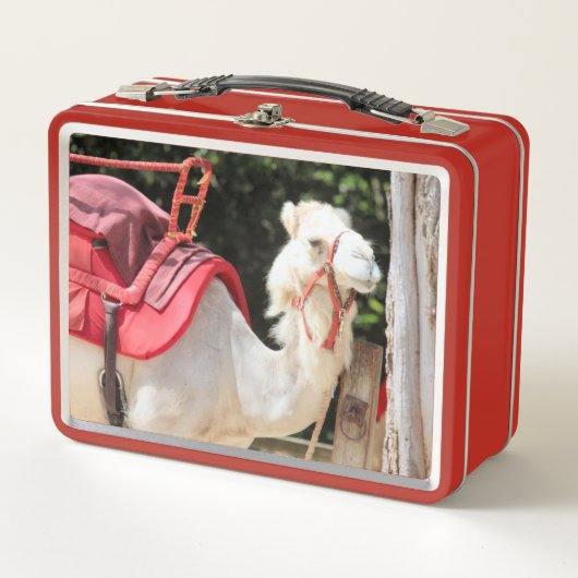 アイボリー メタルランチボックス (正面)