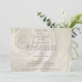 アイボリー ローズ フラワーの結婚式の詳細 (スタンド正面)