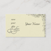 アイボリー 名刺 (正面)