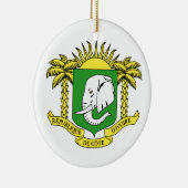 アイボリー+海岸の星 セラミックオーナメント (右)