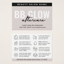 アイボリーBBグローフェイシャル気にアフター命令カード