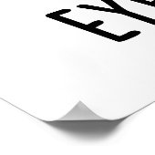 アイボーカドおもしろいアボカドプン ポスター (角)