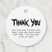 アイボールブルーアイリスハロウィン感謝していユー フェイバータグ (裏面)