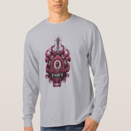 アイボールモンスターSFミュータントロングスリーブ Tシャツ