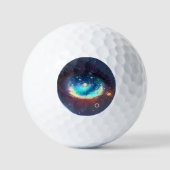 アイボール付きゴルフボールデザイン ゴルフボール (正面)