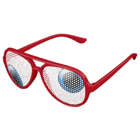 アイボー熱狂するルおっちょこちょいのハローウィンパーティシェード アビエーターサングラス (アングル)