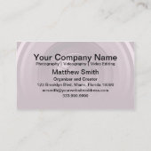 アイポジション独身の5名刺 名刺 (裏面)