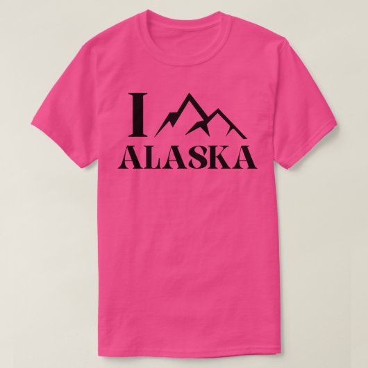 アイマウンテンアラスカTシャツ Tシャツ (デザイン正面)