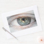 アイマクロバイシャーリー・テイラー 長方形シール (封筒)