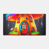 アイマッシュルームハウス デスクマット (正面)