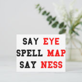 アイマップネス ポストカード (スタンド正面)