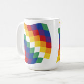 アイマラ旗マグ コーヒーマグカップ (正面左)