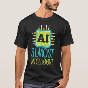 アイマリーアイ知性があるユーモアサイエンスフィクション Tシャツ