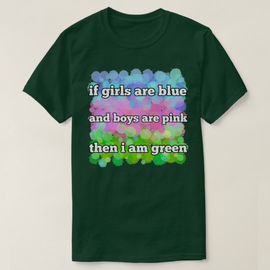 アイムグリーン Tシャツ (デザイン正面)